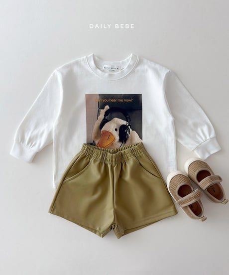 予約 daily bebe Kkaejuk Short pants