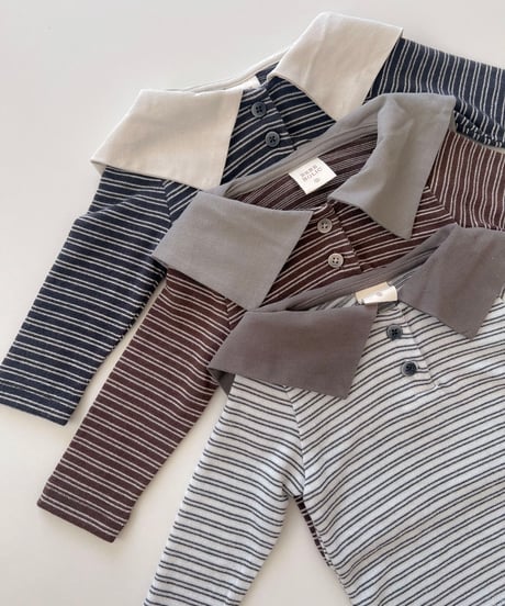 一部即納 Kenny collar tee