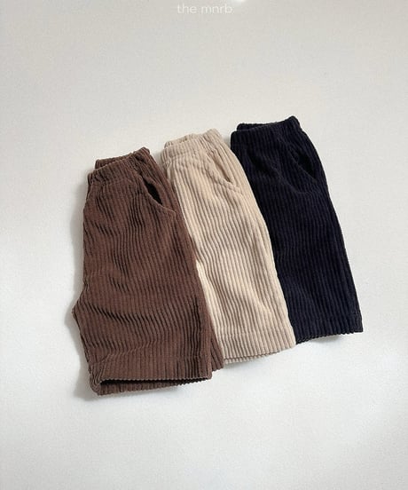 予約minirobe Curot pants