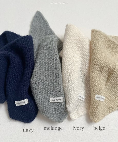 予約 atomeme Mellow knit scarf