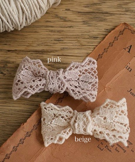 予約 FLO Belle ribbon hairpin