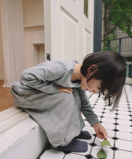 予約 ONU Chubby shibori pants