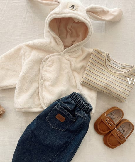 予約 valubebe Rabbit fleece jacket
