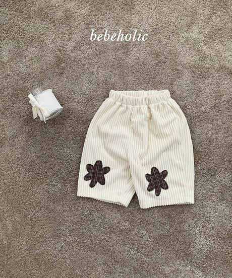 予約 bebeholic Patch pants