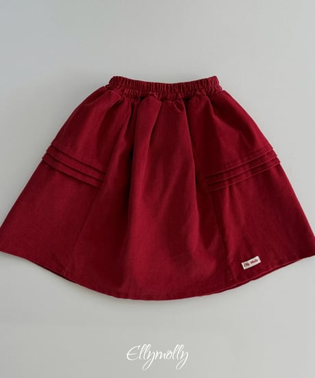 予約Elly Molly Pong Pong Corduroi skirt