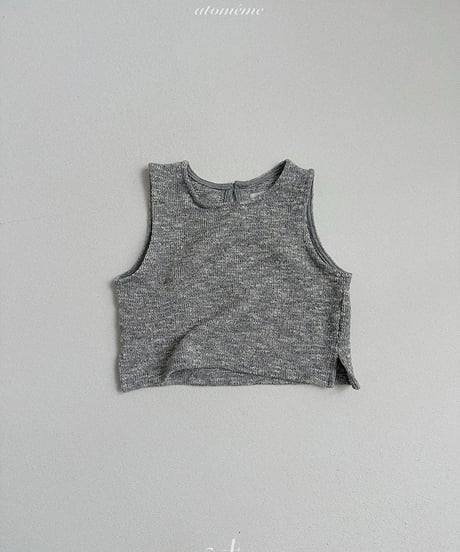 予約 atomeme Nut Wool vest