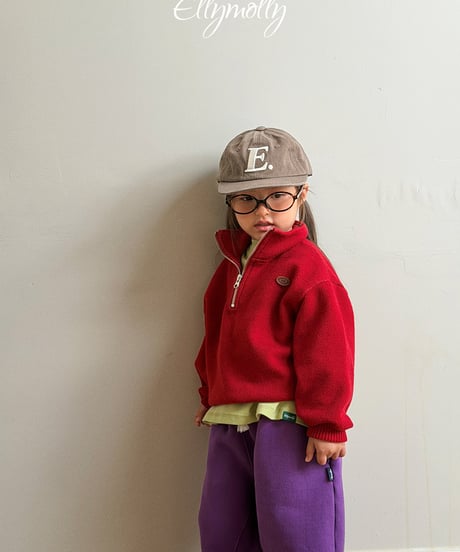 予約Elly Molly Arden Wool Half-Zip