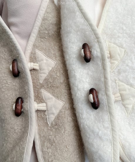 予約minirobe Dumbled vest