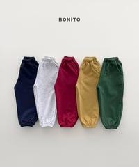 予約 bonito Sof-de-jogger pants