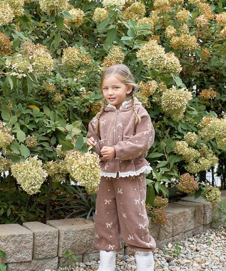 予約 marron Ribbon pants