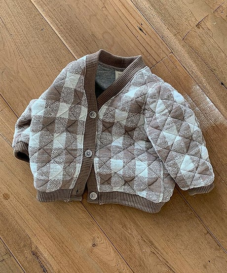 予約 bebeholic Knit car cardigan