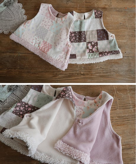 予約 FLO Blanc vest