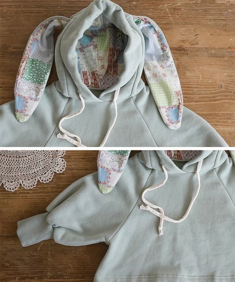 予約 FLO Bunnies hooded Tee