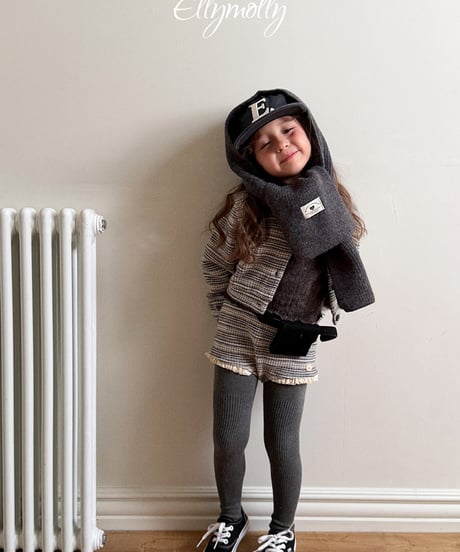 予約Elly Molly Fleece-Lined Basic Tights