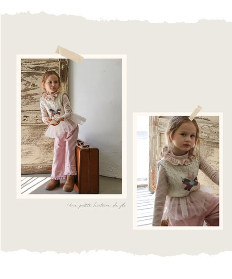 予約 FLO Pony vest