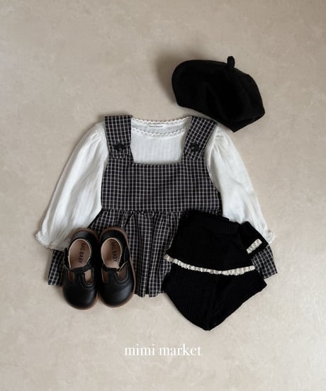 予約 mimi market Rona suspender one-piece