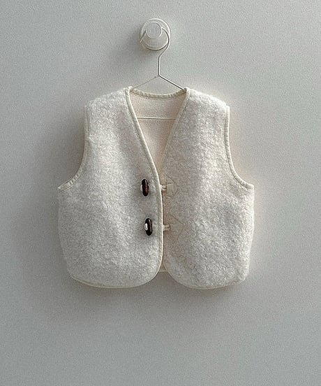 予約minirobe Dumbled vest