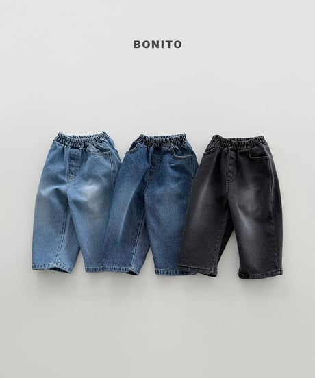 予約 bonito Brush denim pants