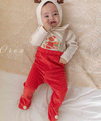 予約 OREN Ange Blanc Footed Leggings