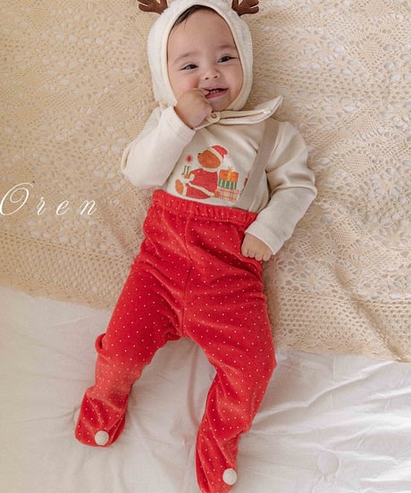 予約 OREN Ange Blanc Footed Leggings