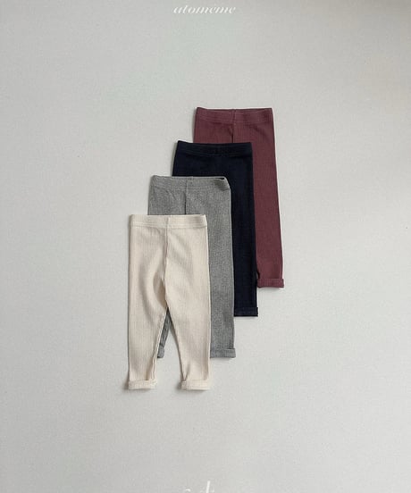 予約 atomeme Milky gole leggings