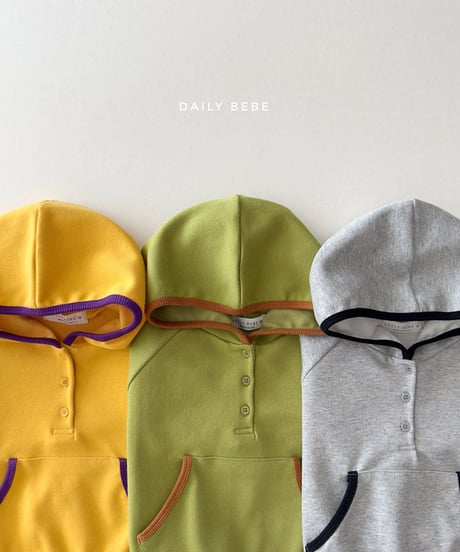 予約 daily bebe Colored pencil hood