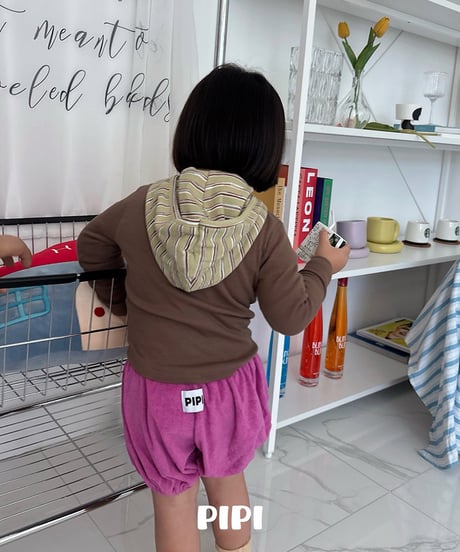予約pipi Terry pumpkin pants