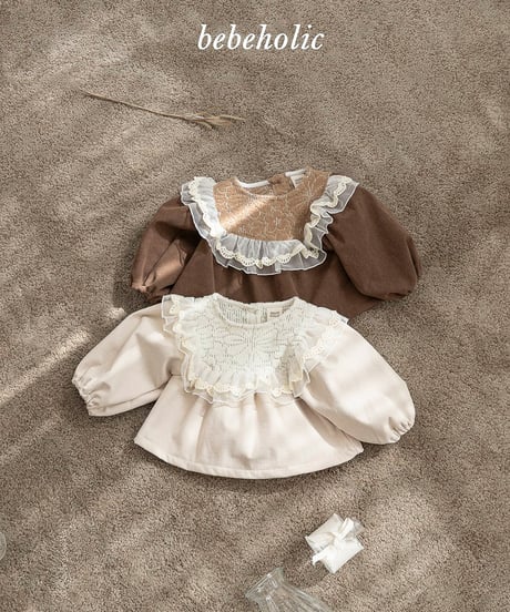 予約 bebeholic French blouse