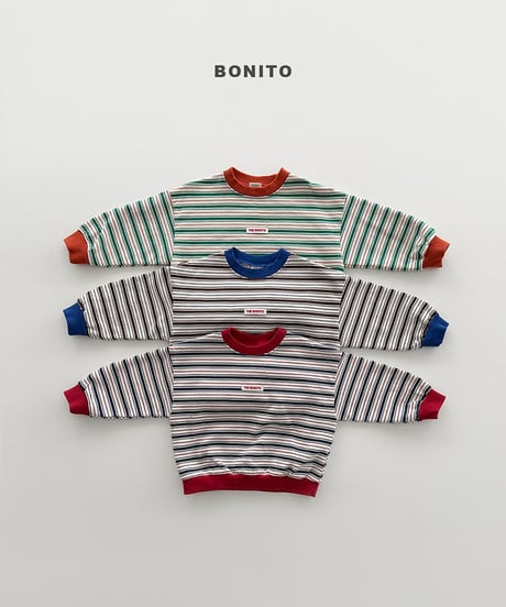 予約 bonito Peeling ST man to man
