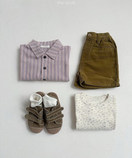 予約minirobe Woody st shirt