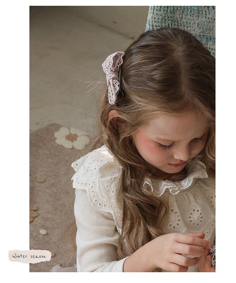 予約 FLO Belle ribbon hairpin