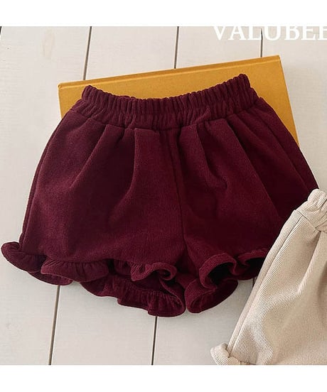 予約 valubebe  Golden frill shorts