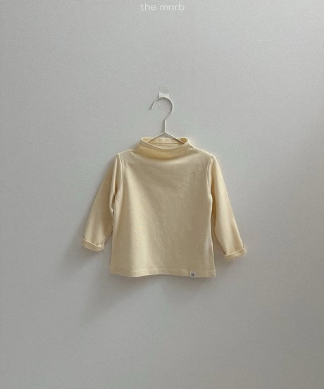 予約minirobe Blossom Half-Neck Tee