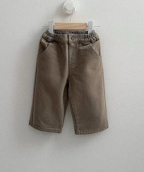 予約minirobe Winter basic date pants