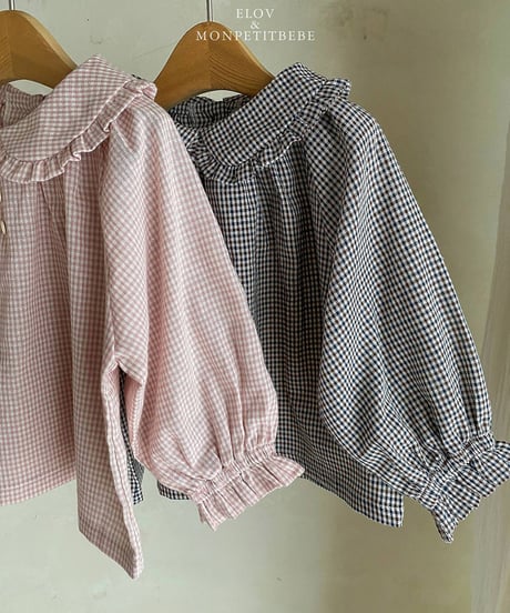 予約 mon petit bebe Rabian blouse