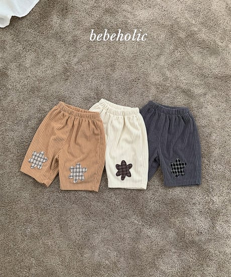 予約 bebeholic Patch pants