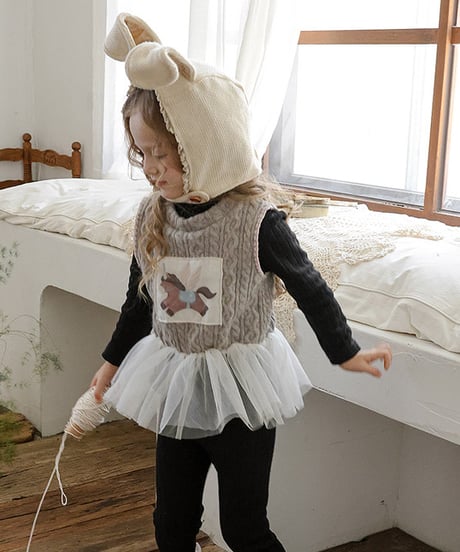 予約 FLO Pony vest