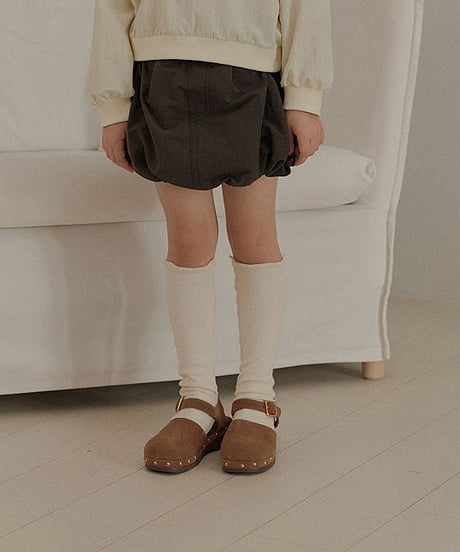 予約 melikey Shirring pumpkin skirt