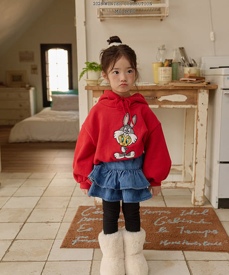 予約 melikey Denim Kang Kang skirt leggings