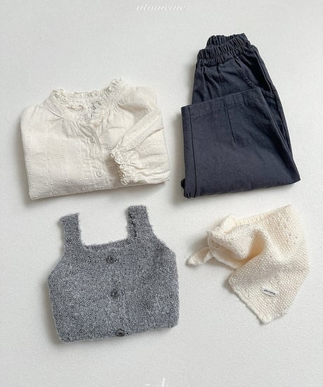 予約 atomeme Mellow knit scarf