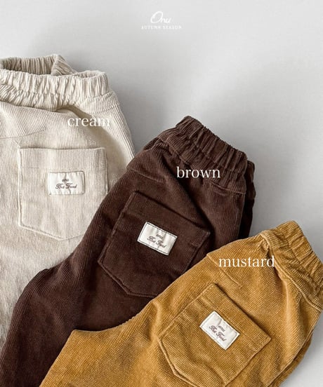 予約 ONU Gogos pants
