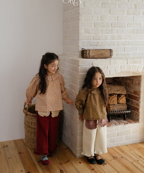 予約 OREN Naomi Frill Corduroy Pants