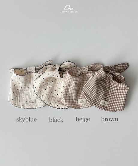 予約 ONU Scarf bib
