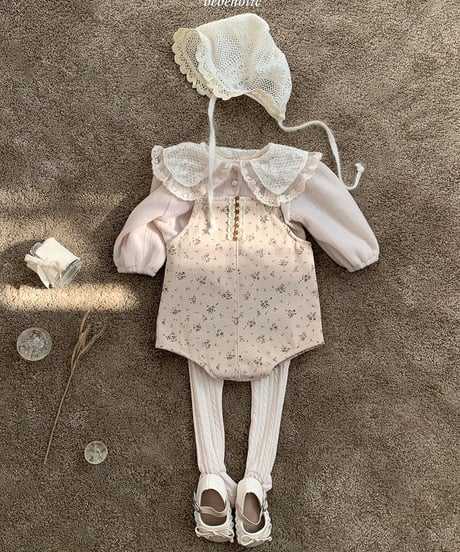予約 bebeholic Tani Rabbit suspender suit