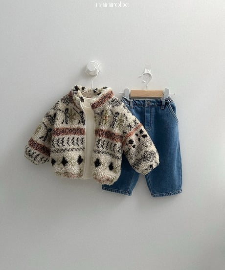 予約minirobe Eddie Dumble Zip Up
