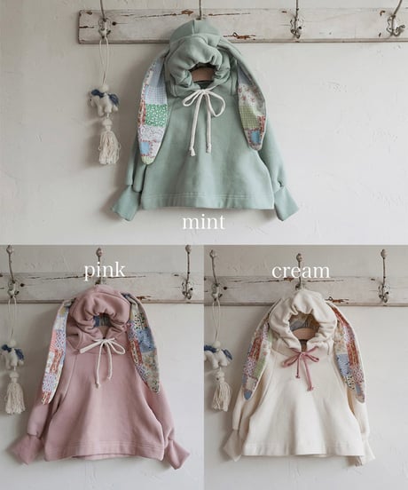 予約 FLO Bunnies hooded Tee
