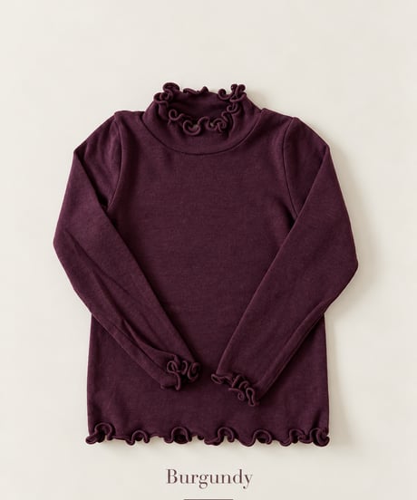 即納  Jelly Half-Neck T-shirt