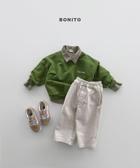 予約 bonito Check shirt