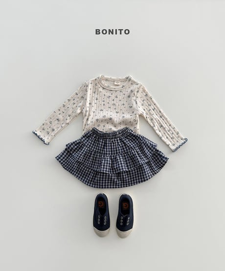 予約 bonito Check-out skirt
