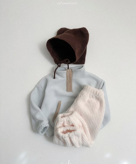 予約 atomeme Buttering fleece pants